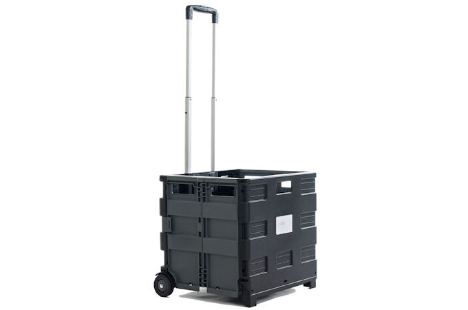 folding trolley crate