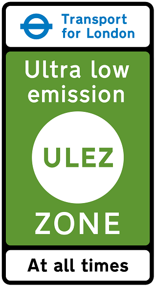 Ultra low emission zone label